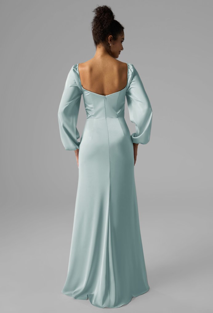 AW Isobelle Mist  Long Bridesmaid Dresses